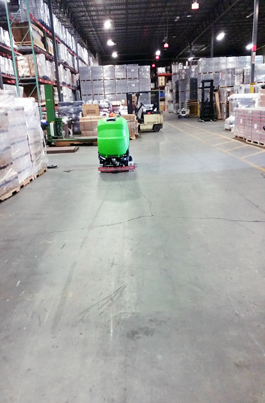 demo pictures at a local New Jersey distribution center with a CT160